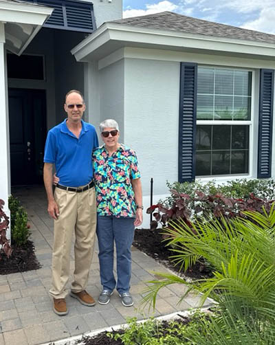 Ann O_Connor VonHagel and husband Ed retire to Florida