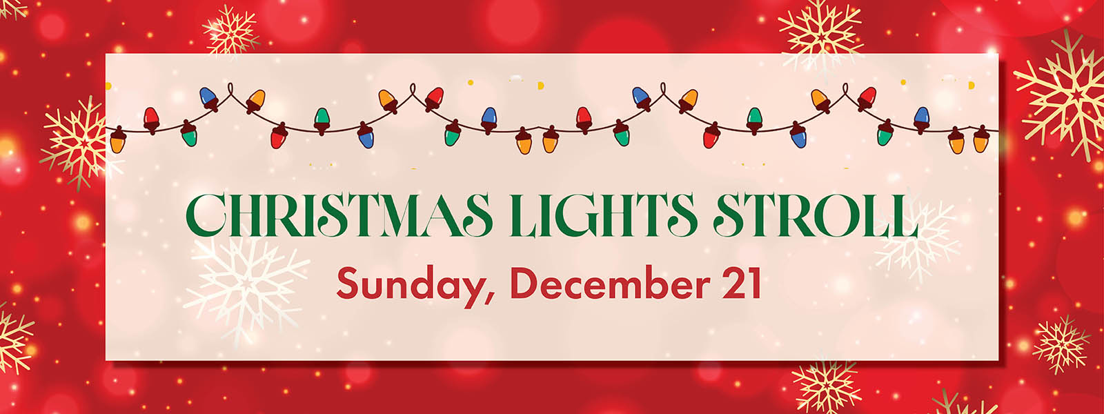 christmas lights stroll sunday december 21