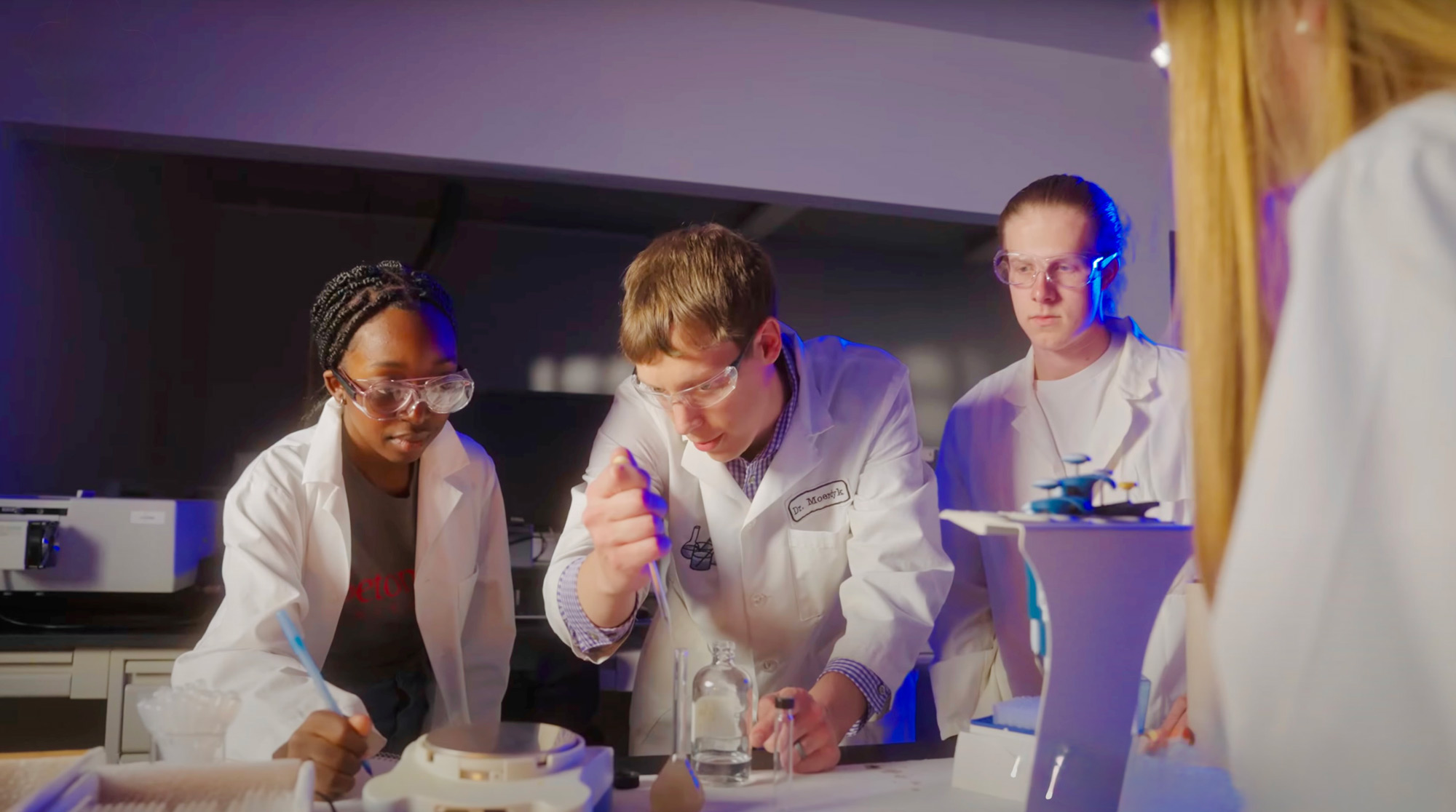 Nursing Students Learning Via Hands-On Training