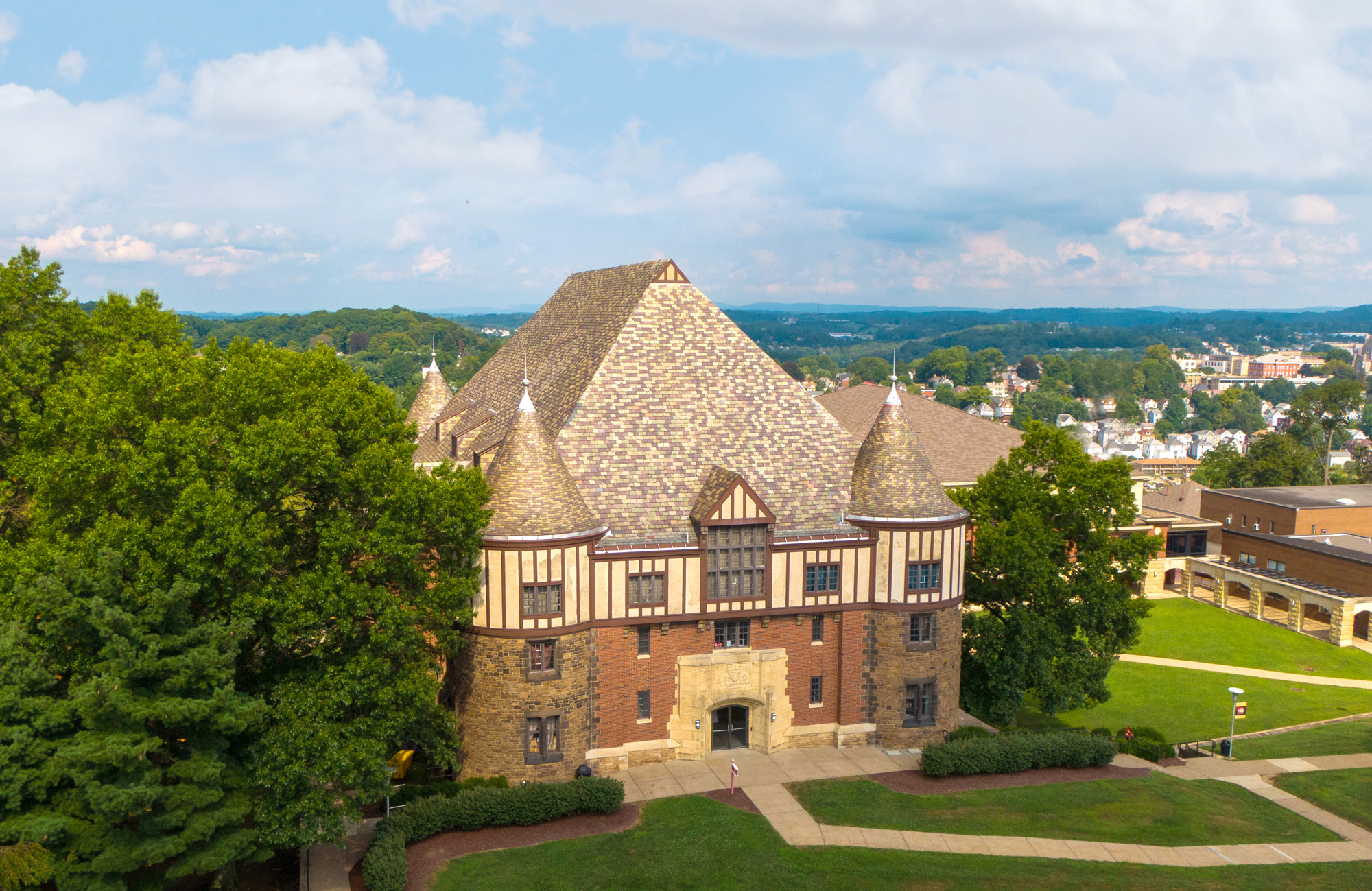 Aerial View of the Current Sullivan Hall